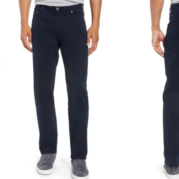 AG Men’s Everett Slim Straight Pants Blue Vault